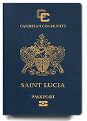 Saint Lucia passport